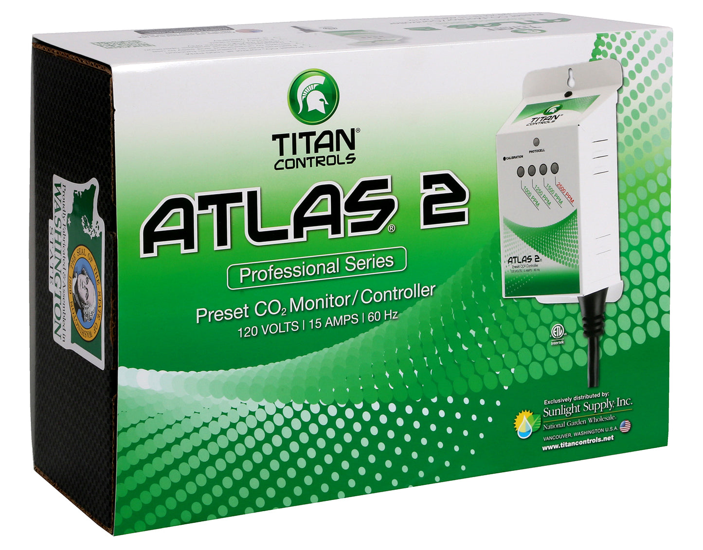 Titan Controls Atlas 2 Preset Co2 Monitor/Controller