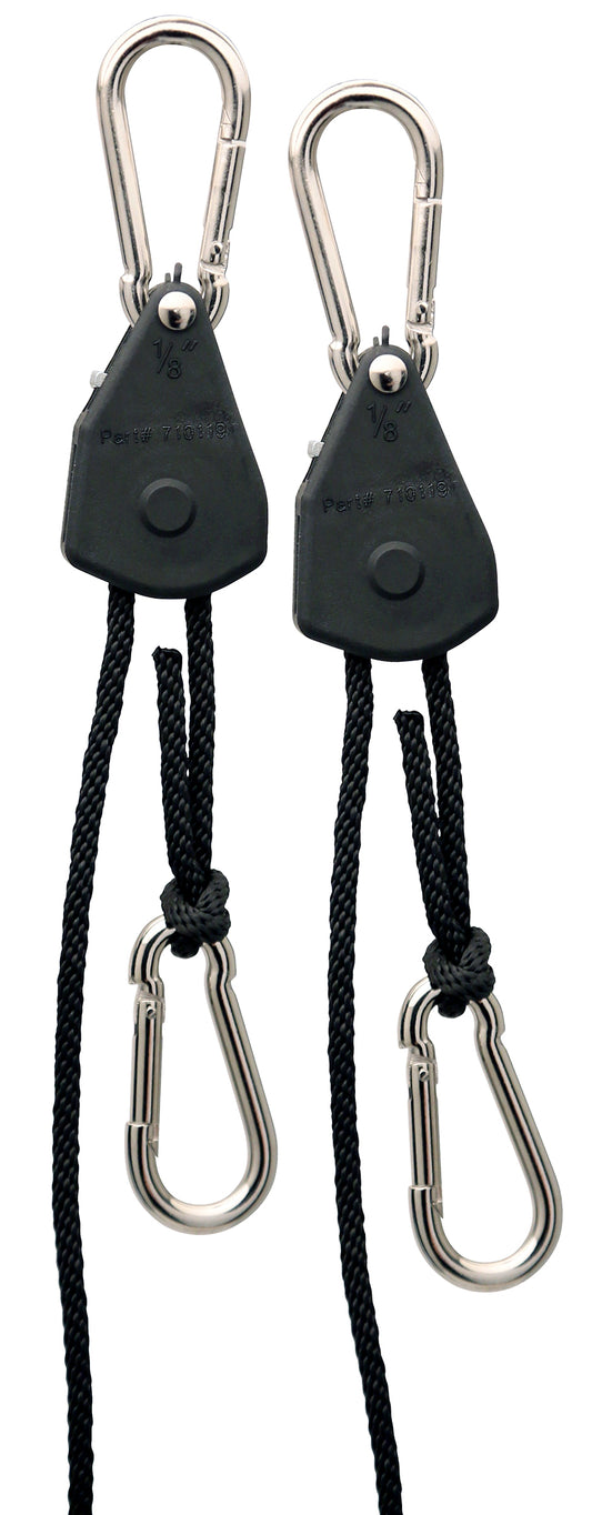 Sky Life 1/8" Heavy Duty Rope Ratchet Hangers Pair