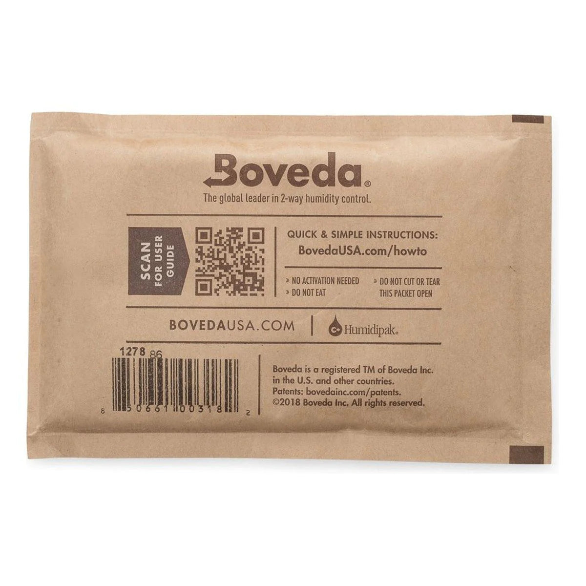 Boveda 62% (67 Gram) 2 Way Humidity Control Pack