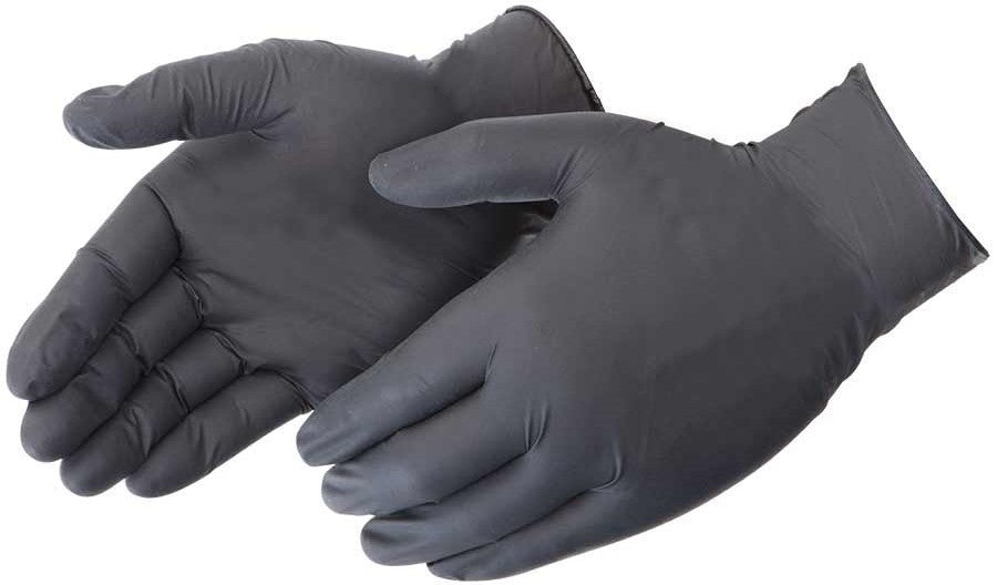 Duraskin BlackShield Nitrile Disposable Gloves (100 Gloves)