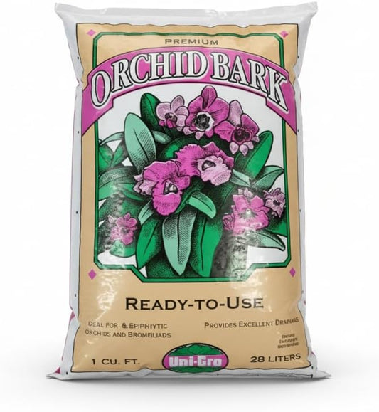 Uni-Gro ORCHID BARK Premium Fir Bark Mix, 1 cu ft