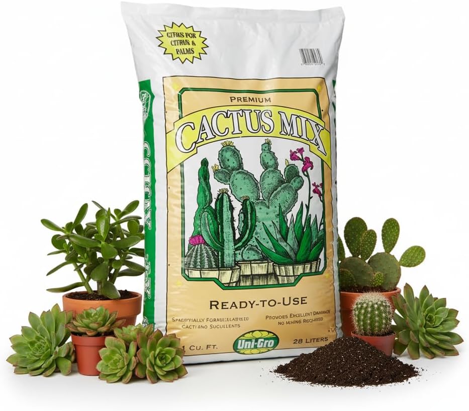 Uni-Gro Premium CACTUS MIX Potting Soil, 1 cu ft