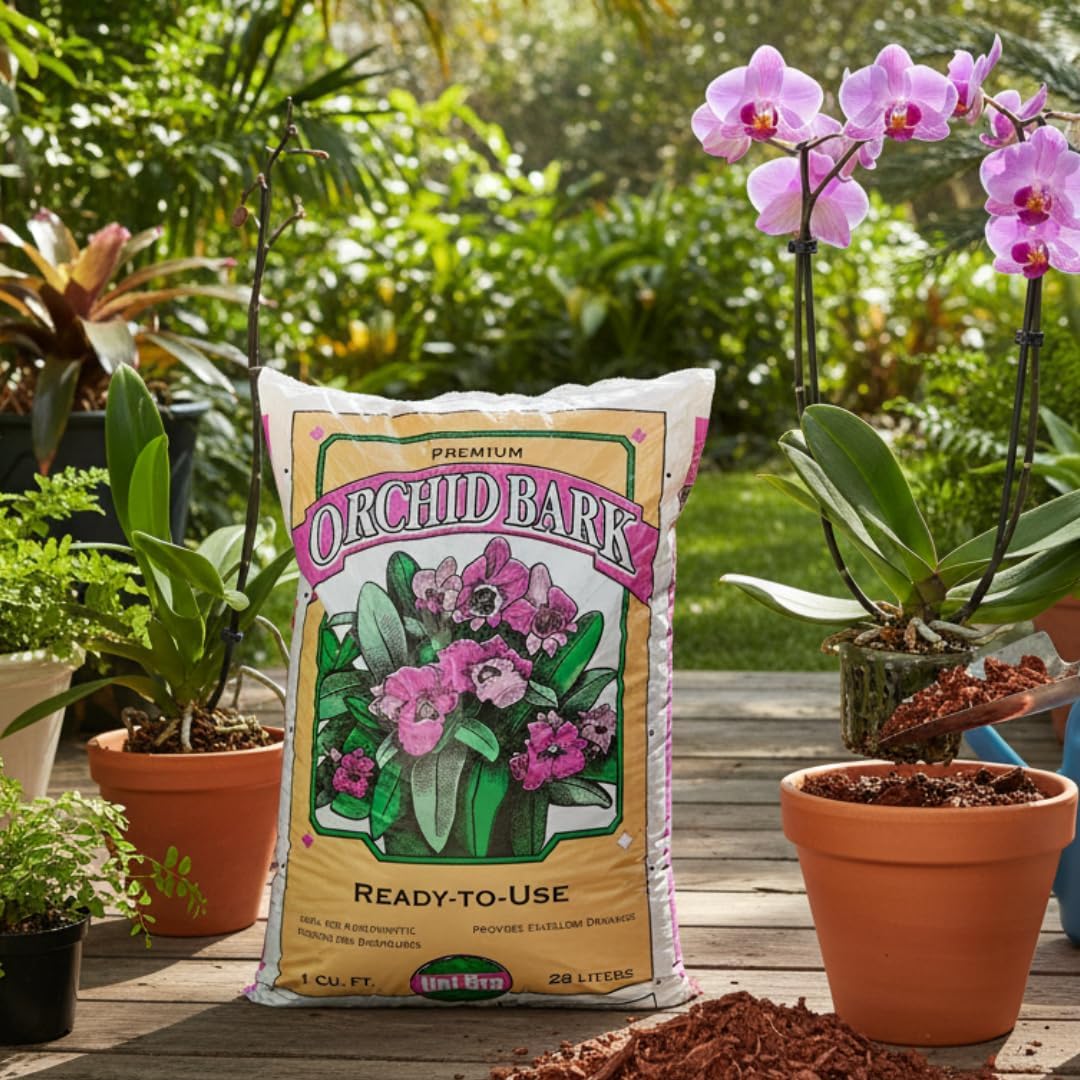 Uni-Gro ORCHID BARK Premium Fir Bark Mix, 1 cu ft