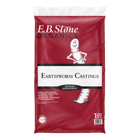 EB Stone Organic EARTHWORM CASTINGS, 1 cu ft