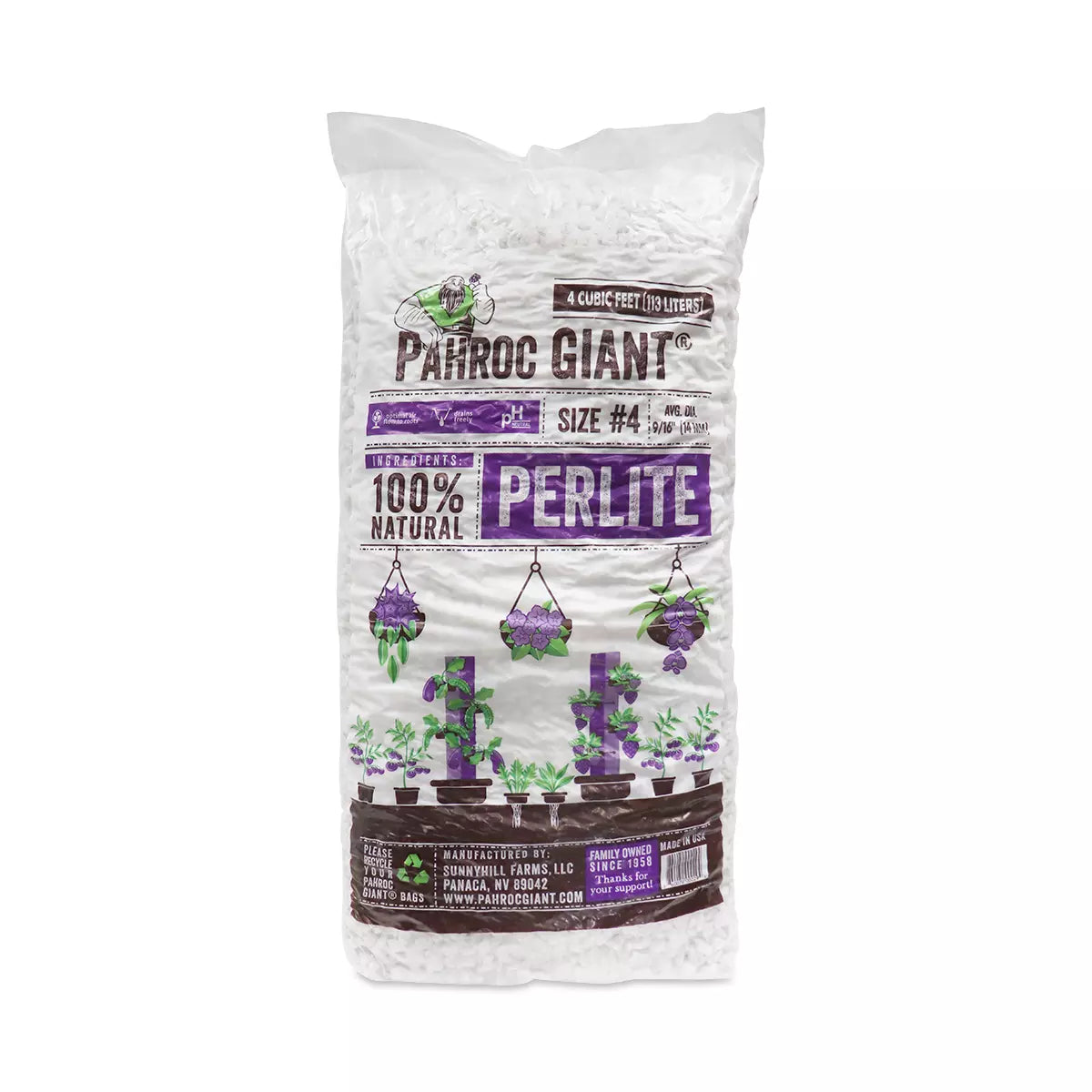 Pahroc Giant PERLITE #4, 4 cu ft (100% Natural) (Copy)