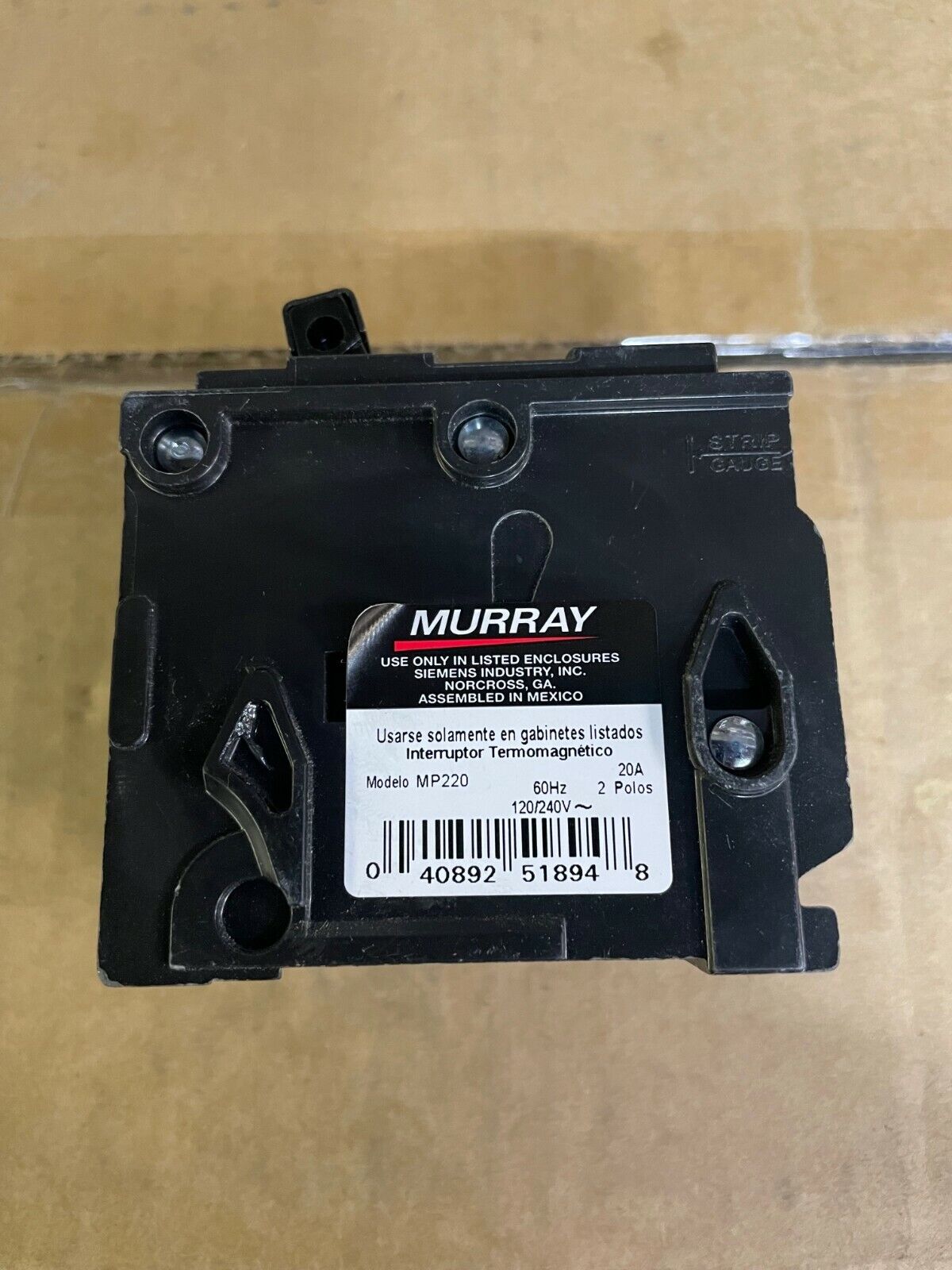 Murray Circuit Breaker